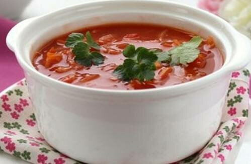 Постный суп без растительного масла
